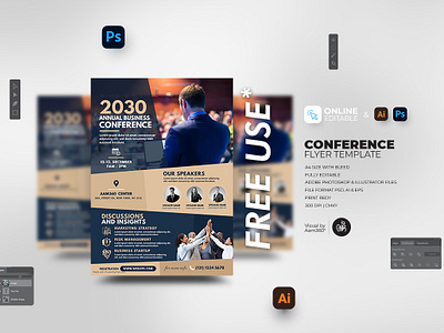 Conference Flyer Template aam360 aam3sixty annual event annual general meeting annual meeting business conference business conference flyer business meeting business summit conference corporate design flyer design flyer template free flyer free flyers meeting summit townhall meeting workshop flyers