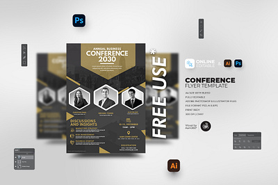 Conference Flyer Template aam360 aam3sixty annual event annual general meeting annual meeting business conference business conference flyer business meeting business summit conference corporate workshop design event poster flyer template general meeting meeting summit townhall meeting workshop flyers