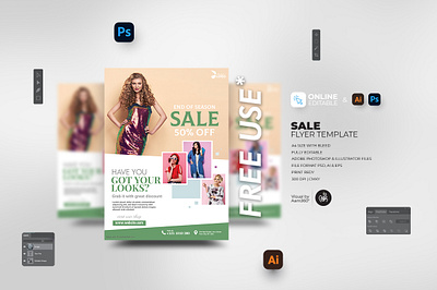 Fashion Sale Flyer Template aam360 aam3sixty catalogue flyer offer products clothing flyer template concept custom poster design digital poster maker fashion sale flyer template free flyer retail sale poster sale seasonal disount