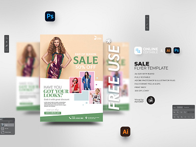 Fashion Sale Flyer Template aam360 aam3sixty catalogue flyer offer products clothing flyer template concept custom poster design digital poster maker fashion sale flyer template free flyer retail sale poster sale seasonal disount