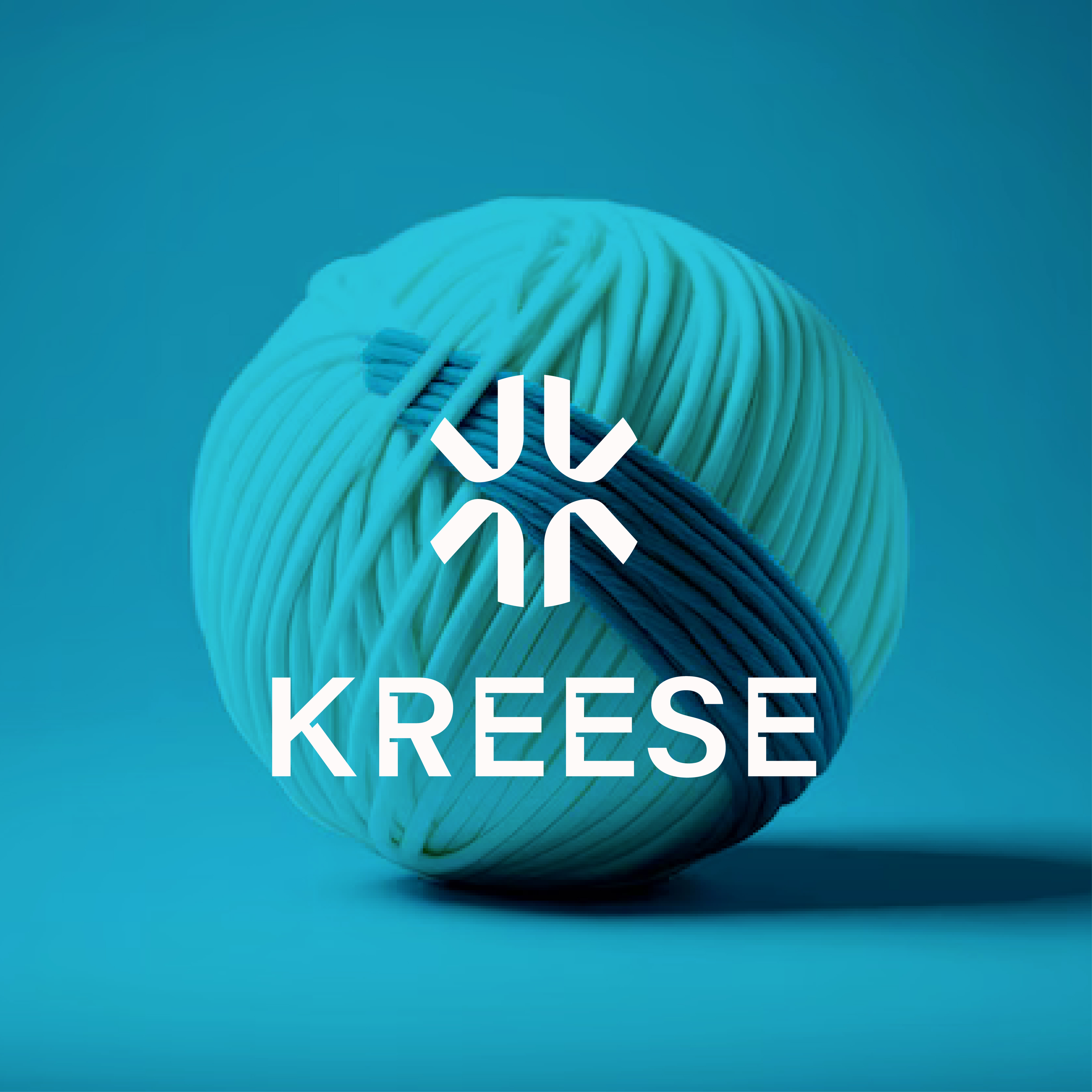 Clothing logo, K logo, Thread ball brand identity branding clothing clothing logo k logo logo thread ball thread logo