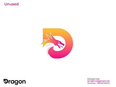 D Dragon Logo Design a b c d e f g h i j k l branding creative logo d d dragon logo design d icon dragon logo flat logo graphic design illustration letter d logo logoinspiration m n o p q r s t u v w x y z minimalist logo modern popular logo symbol typography unique logo