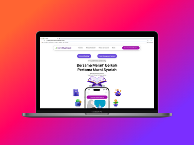 Muamalat Bank Website ui
