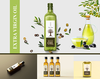 Olive Oil Label Design oildesign
