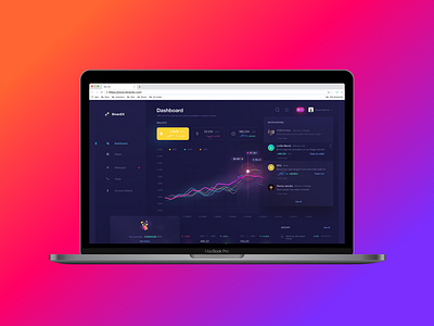 BinanEX Crypto Dashboard ui