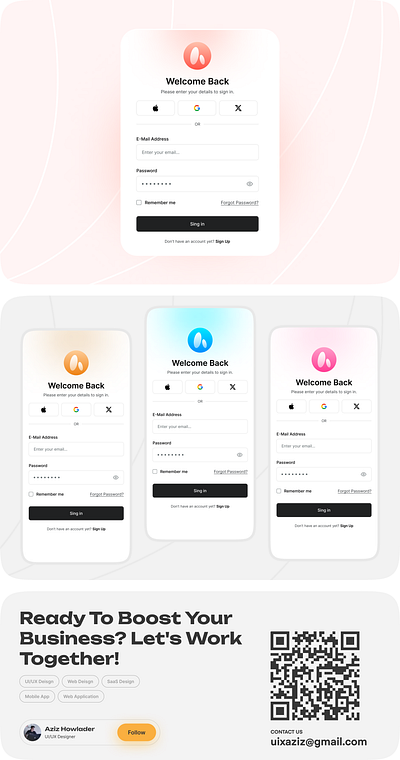 Sign in | Login | Registration screen app branding clean design dribbble interface log in login process login screen modern registration sign in sing up splash ui ux w web application web login website