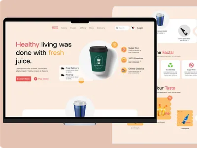 Juice web ux ui design juice web design ui ux