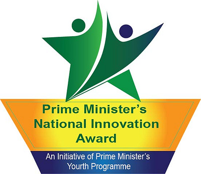 Prime Minister's National Innovation Award Logo graphic design ill illustrator logo national star