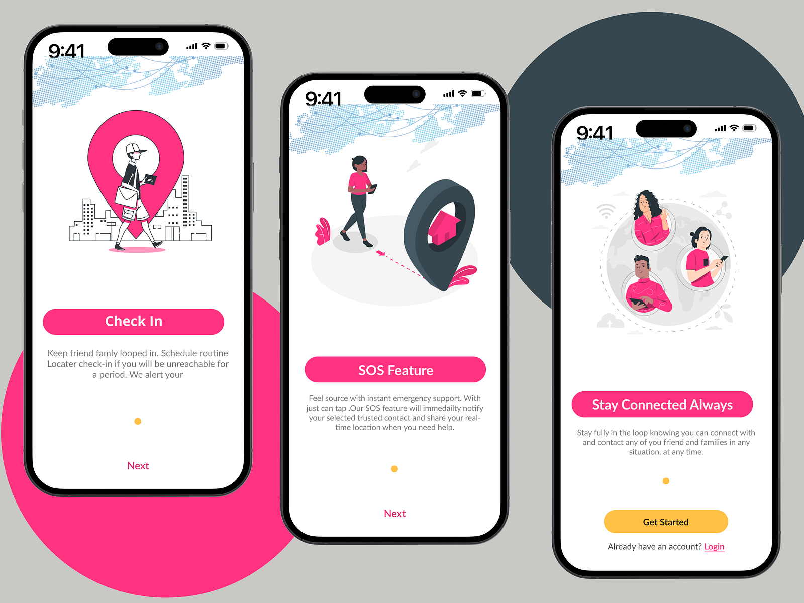 onbording screen by Ameer Hussain (UI UX Designer ) on Dribbble