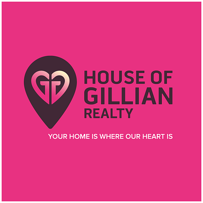 House of Gillian Realty - Brand Identity brand identity branding corporate identity graphic design logo