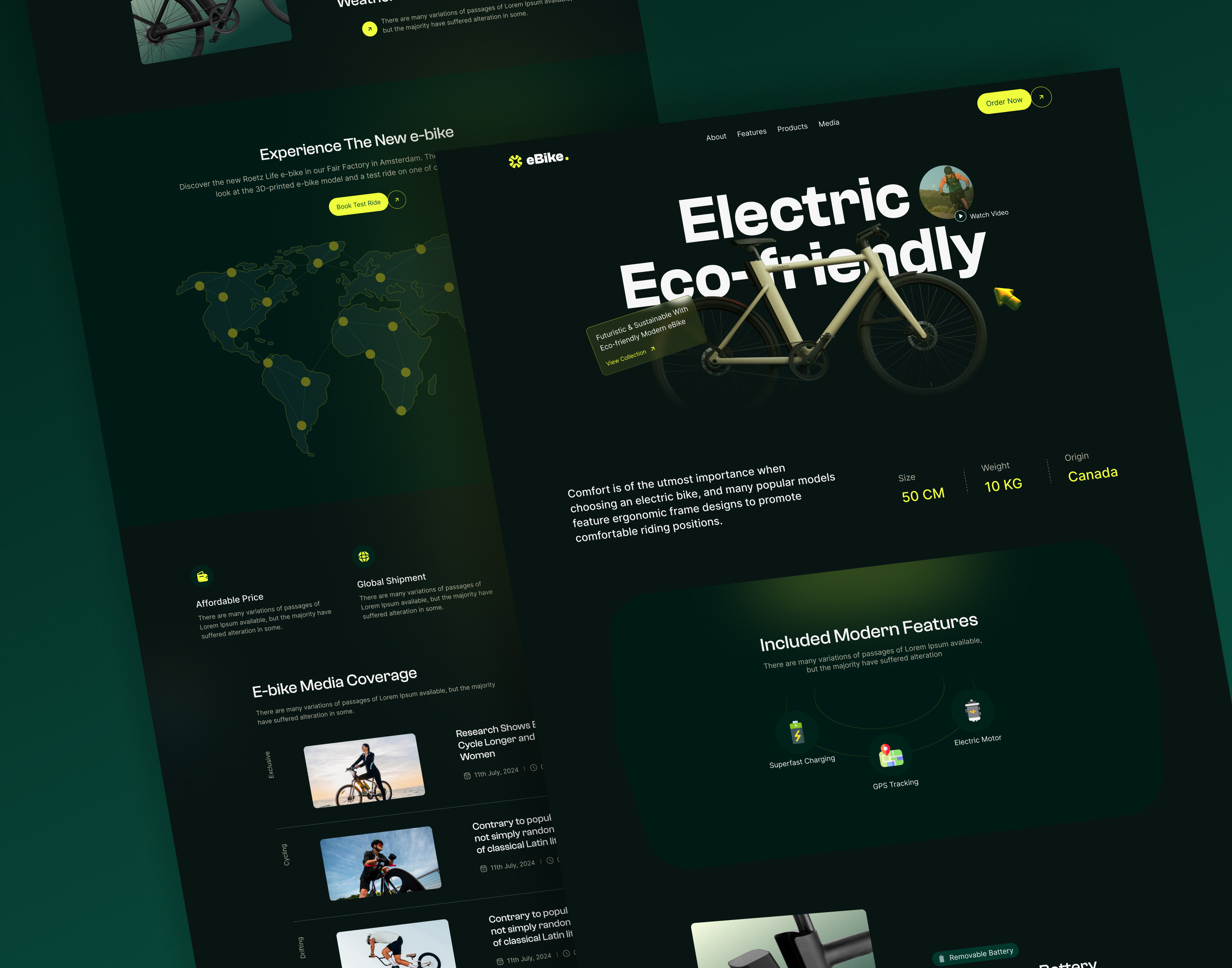 Example of Website UI UX Design | Figma