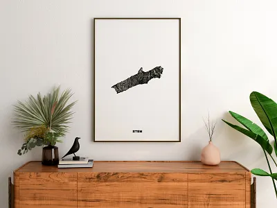 Tree Stem art ink markers sketch tree