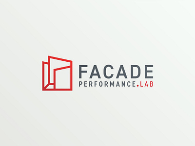 FPL branding design facade flat identity lab logo minimal typography vector