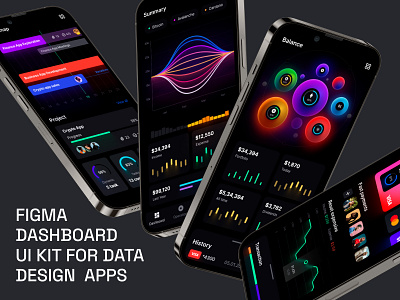 Eclipse - Figma dashboard UI kit for data design web apps 3d animation branding chart dashboard dataviz design desktop graphic design illustration infographic logo motion graphics statistic template ui