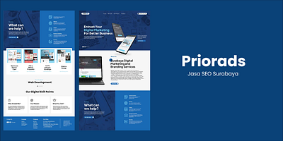 SEO Agency Website Design & Management branding design graphic design landingpage redesign ui ux