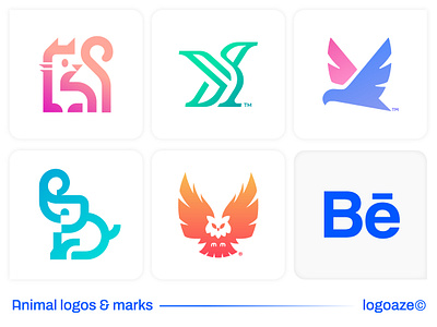 Animal logos & marks behance brand logo logocollection logos logotype mark symbol