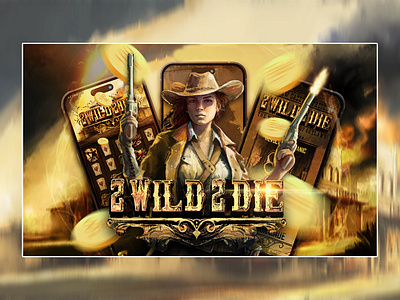 2 Wild 2 Die : Game Promotion Post Redesign 2wild2die designfeedback dribble flyer game banner design gamedesign gamepost gamepromotion graphicdesign illustrator photoshop vintage