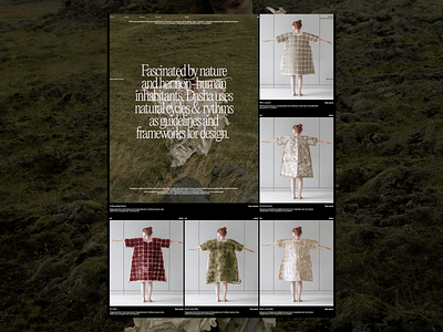 Atelier Dasha Tsapenko apparel atelier clothes couture fashion fashion designer minimal shop shopping style ui ux website