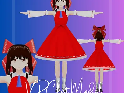 VRChat | Vtuber Model 3d 3d model animation animaze avatar branding graphic design logo motion graphics vr vrchat vrchat avatar vrchat model vtuber vtuber model