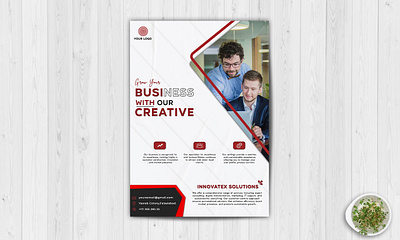 Professional Business Flyer booklet brand style guide branding kit brochure business flyer business magzines company profile door hanger flyer design graphic design leaflet trifold