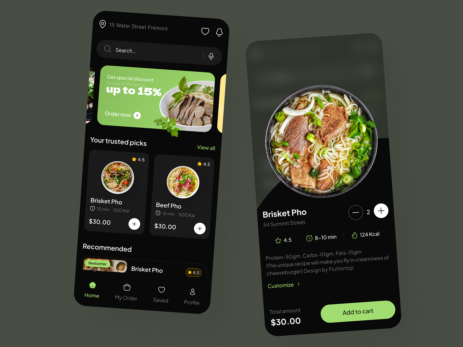 Restaurant App UI Design by Jai Sawle on Dribbble
