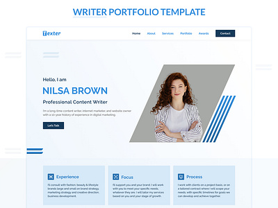 Texter V2 – Writer Portfolio Template bootstrap copywriters css3 design designtocodes freelance writers html5 one page one page website one page website template onepage template personal personal portfolio website portfolio portfolio template professional website texter v2 writer portfolio writer portfolio template writer website
