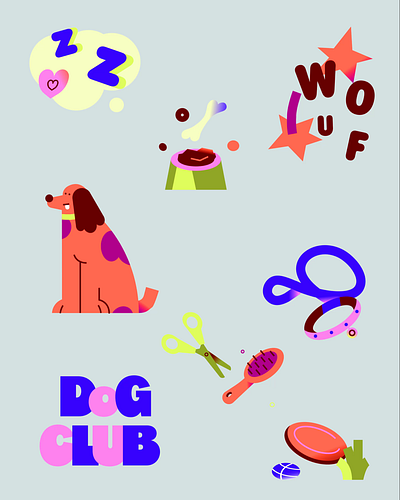 Stickers dog chien dog giphy stickers