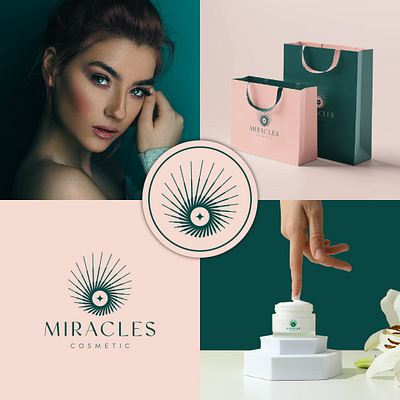 Miracle cosmetic minimal logo design badgelogo brand identity brand logo branding corporateidentity cosmetic cosmetic logo design graphic design illustration logo logo design logoconcept logocreation logodesigner logodesigning logoinspiration logomaker logos logotype