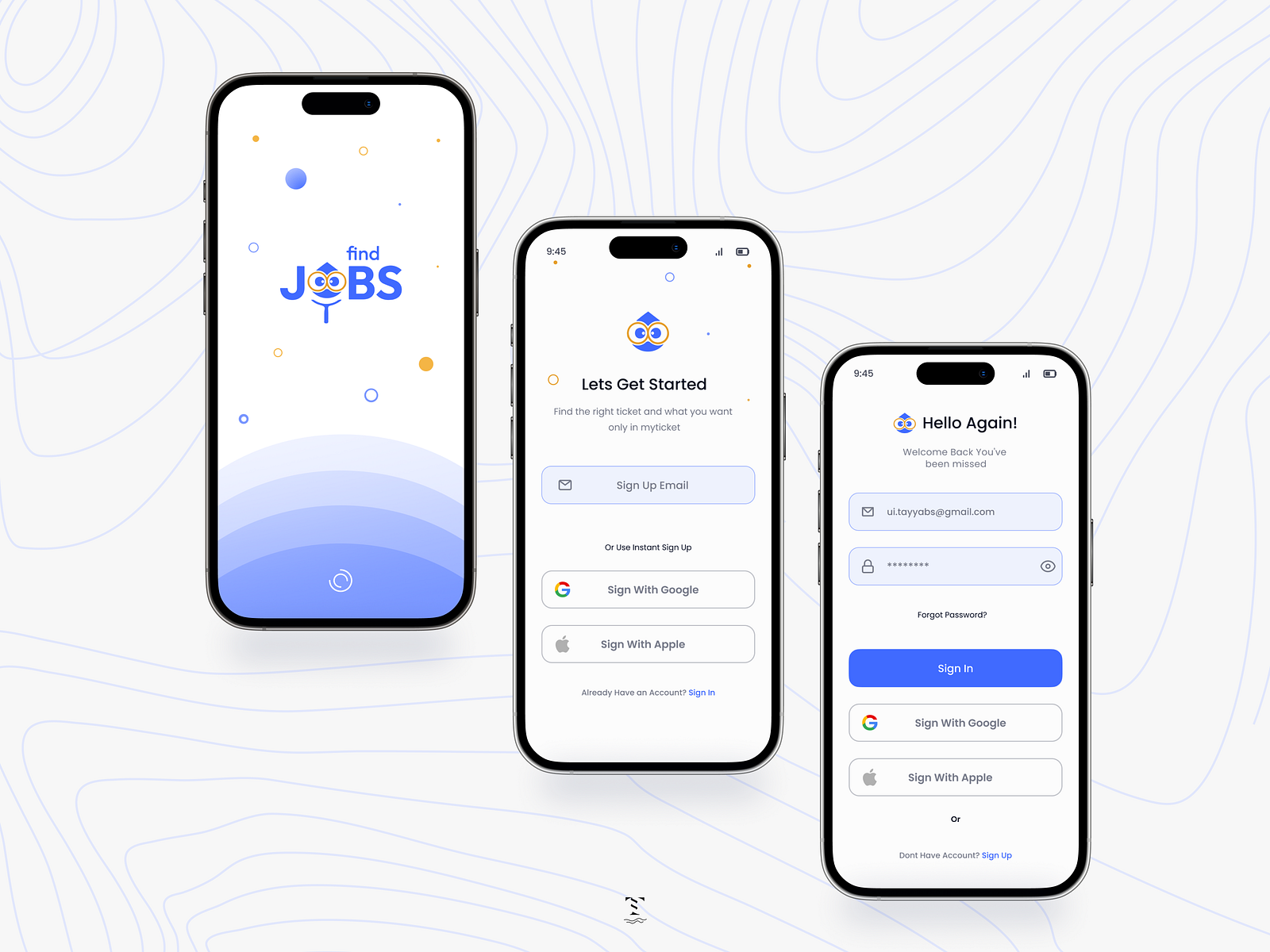 Find Job App by Tayyab Sajjad on Dribbble