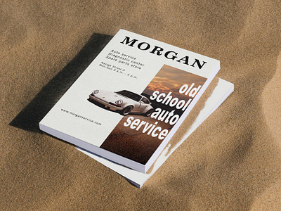 Car service identity auto service book cover branding car corporate style design graphic design identity magazine oldschool photoshop printed products retro