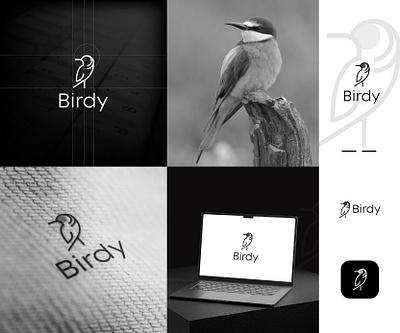 Birdy logo badgelogo bird bird logo bird photography birdy brand identity branding brandingdesign creativedesign design digitalart graphic design graphicart icondesign illustration logo logo design logos logotype vectorart