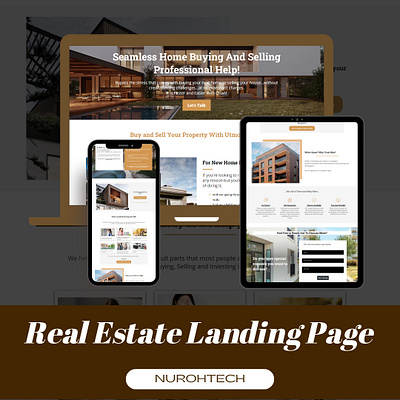 REAL ESTATE LANDING PAGE buiding website design building landing page building website construction design construction landing page real estate real estate design real estate langing page real estate website real estate website design