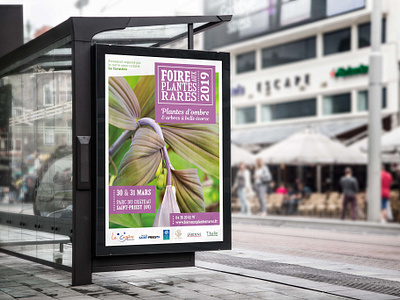 Affiche Foire aux plantes rares poster