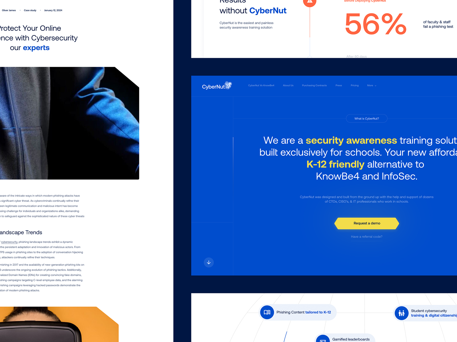 Cybernut — Website by Matyáš Sochor on Dribbble