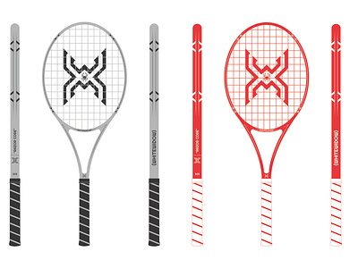 X Racket Design badminton racket branding cock padel logo padel racket racket design racket x racquet sports sports design tennis tennis racket