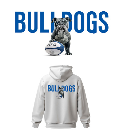 Bulldogs fan apparel ai branding design graphic design print sports