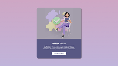 Daily UI #054 - Confirmation 100 days ui challenge adobe confirmation daily ui design illustration ui ui challenge ui design