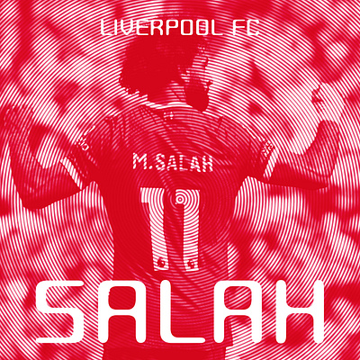 Talisman Project: Mo Salah art design football football player graphic design illustration liverpool mo salah premier league salah soccer