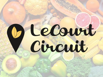 Application LeCourtCircuit - Commande de produits locaux fin détudes landing page motion design ui ux