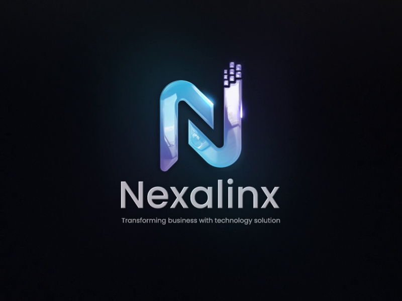 Nexalinx Logo Animation animation logo animation logo intro logo video motion graphics nexalinx nexalinx logo