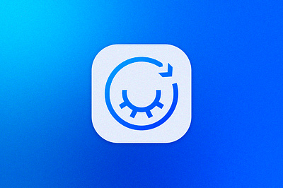 Sleep app icon app app design app icon application branding cycle eye icon illustration logo logo design night sleep ui ux