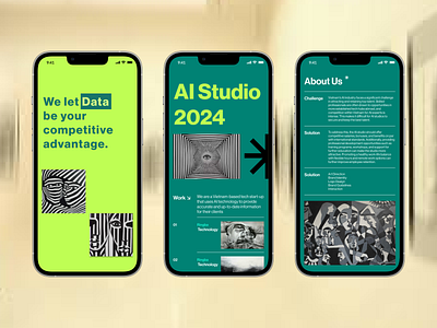 AI Studio ai app creative design mobile studio ui uiux