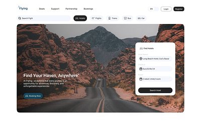 Travel web page/landing page design figma landingpage tarvelweb travel ui uiux userexperince userinterface ux