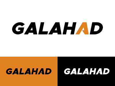 Galahad Wordmark Logo Concept graphic design logo wordmark logos