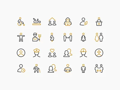 User icons art branding design graphic design icon icon design icon pack icon set icons illustration nucleo outline icons ui vector