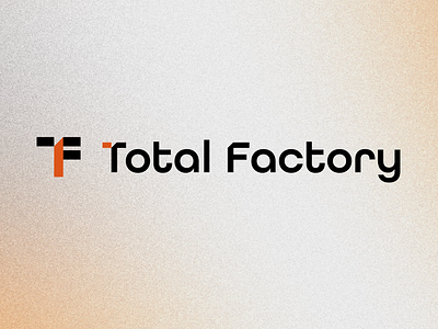 Total Factory / Logo brand branding company company logo construction company logo design design logo graphic design illustration illustrator logo minimal minimalistic logo simple simple logo t logo total logo vector wordmark logo