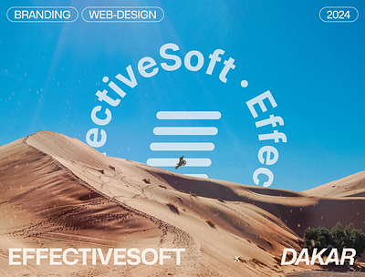 EffectiveSot at Dakar 2024 *marketing campaign bike brand identity branding dakar desert event graphic design helmet marketing campaign