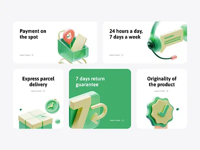 Sipzest 3D Icon Design 3d design 3d icon badge cart gift icon green icon design online shop online store shop icon store icon ui design ui designer web design website