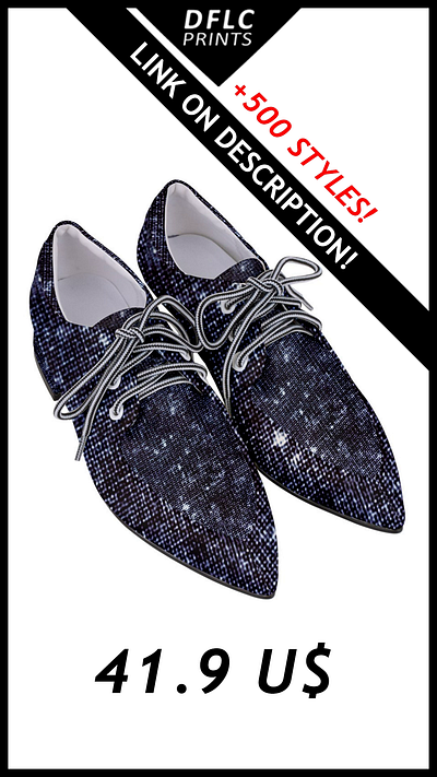 Print Oxford Shoes Collection accessories design fashion oxford shoes print shoes prints shoes surface designers textile designers