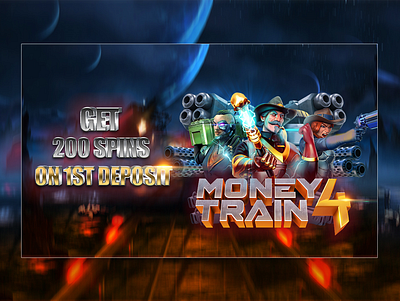 Money Train 4 : Game Promotion Cover Redesign banner design cover design creativeprocess designfeedback dribble game cover design game post design gamedesign gamepromotion graphicdesign money train 4 game offer game cover offer game post photoshop